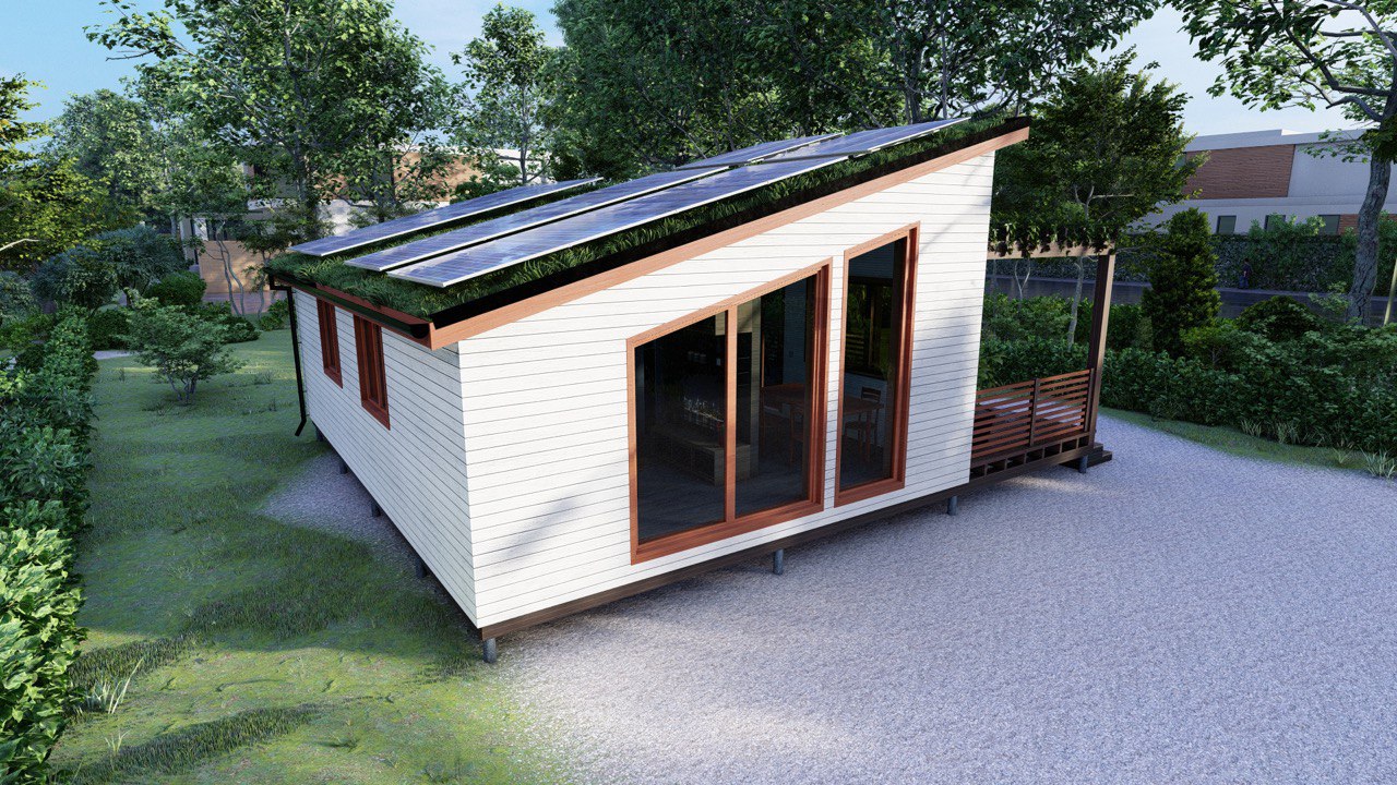 Tiny House - Modular House - Mini House - Container House, Prefabricated  House - 50 m² - Energy Efficient - SIP Model | MH50